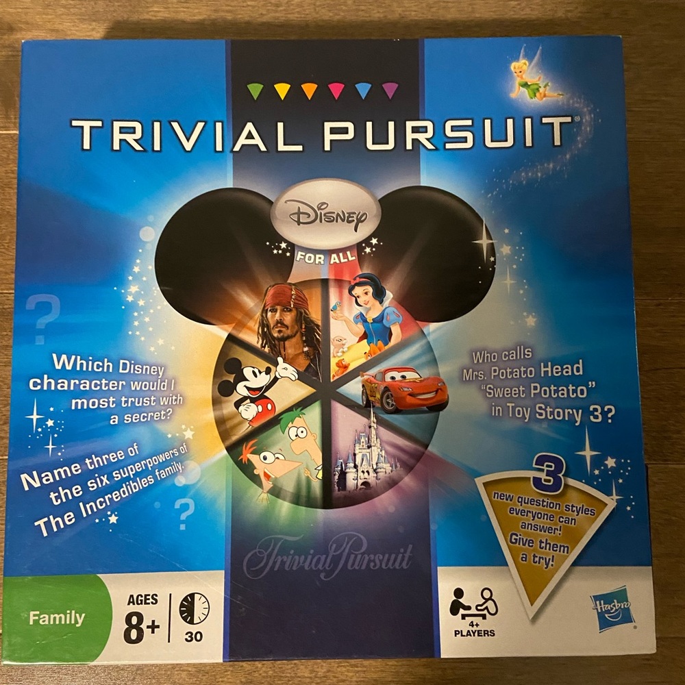 Disney for All Trivial Pursuit